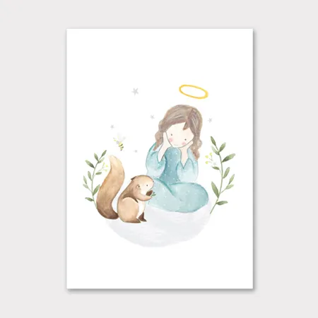 Angelita Con Ardilla